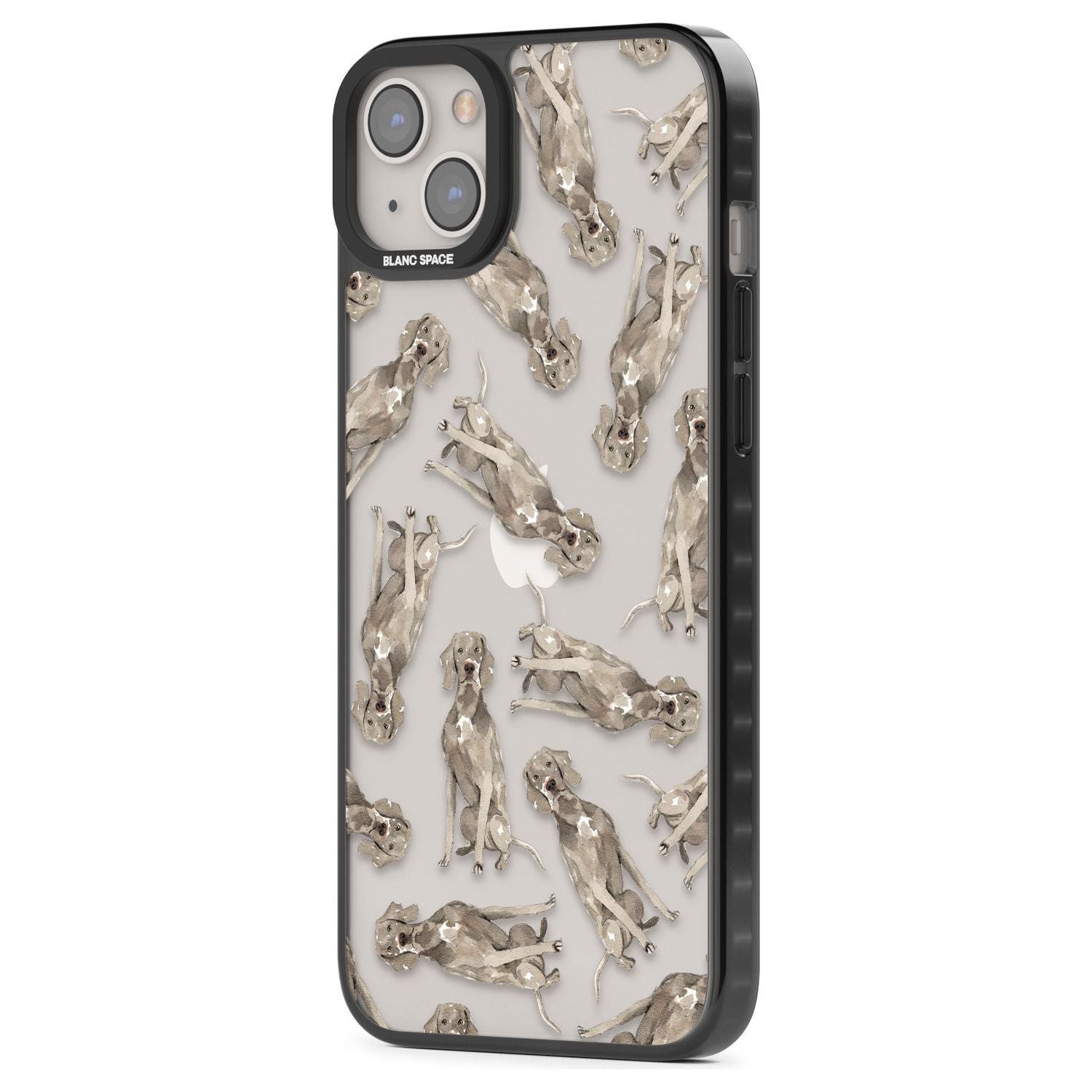 Weimaraner Watercolor Dog