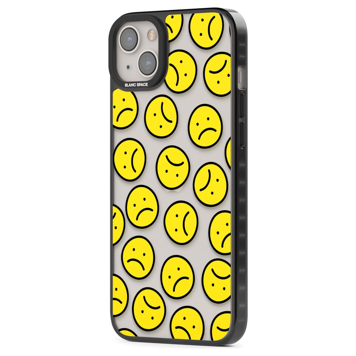 Sad Face Clear Pattern