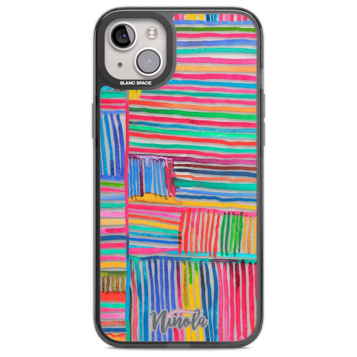 Vibrant Watercolor Lines