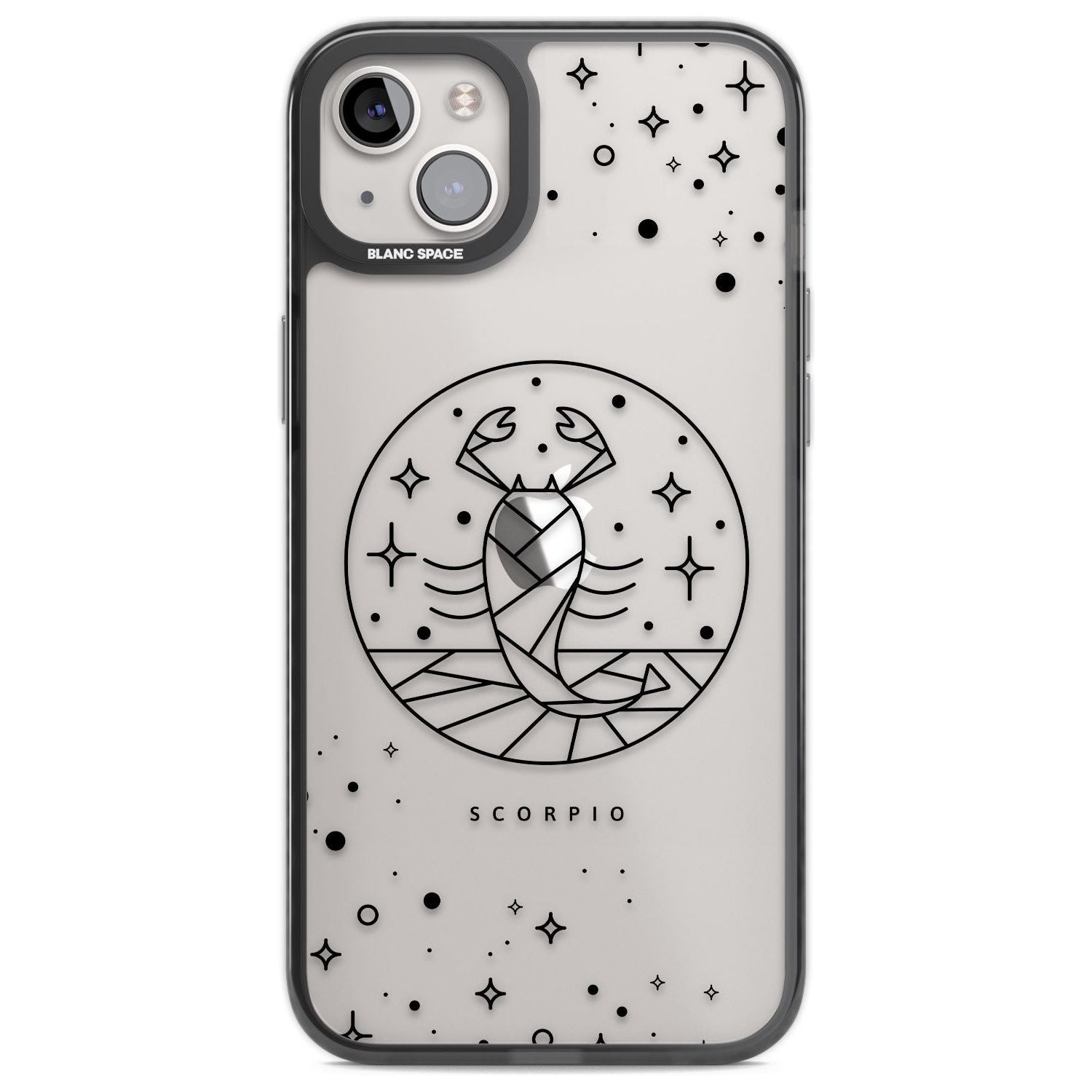 Scorpio Emblem Cosmic Design