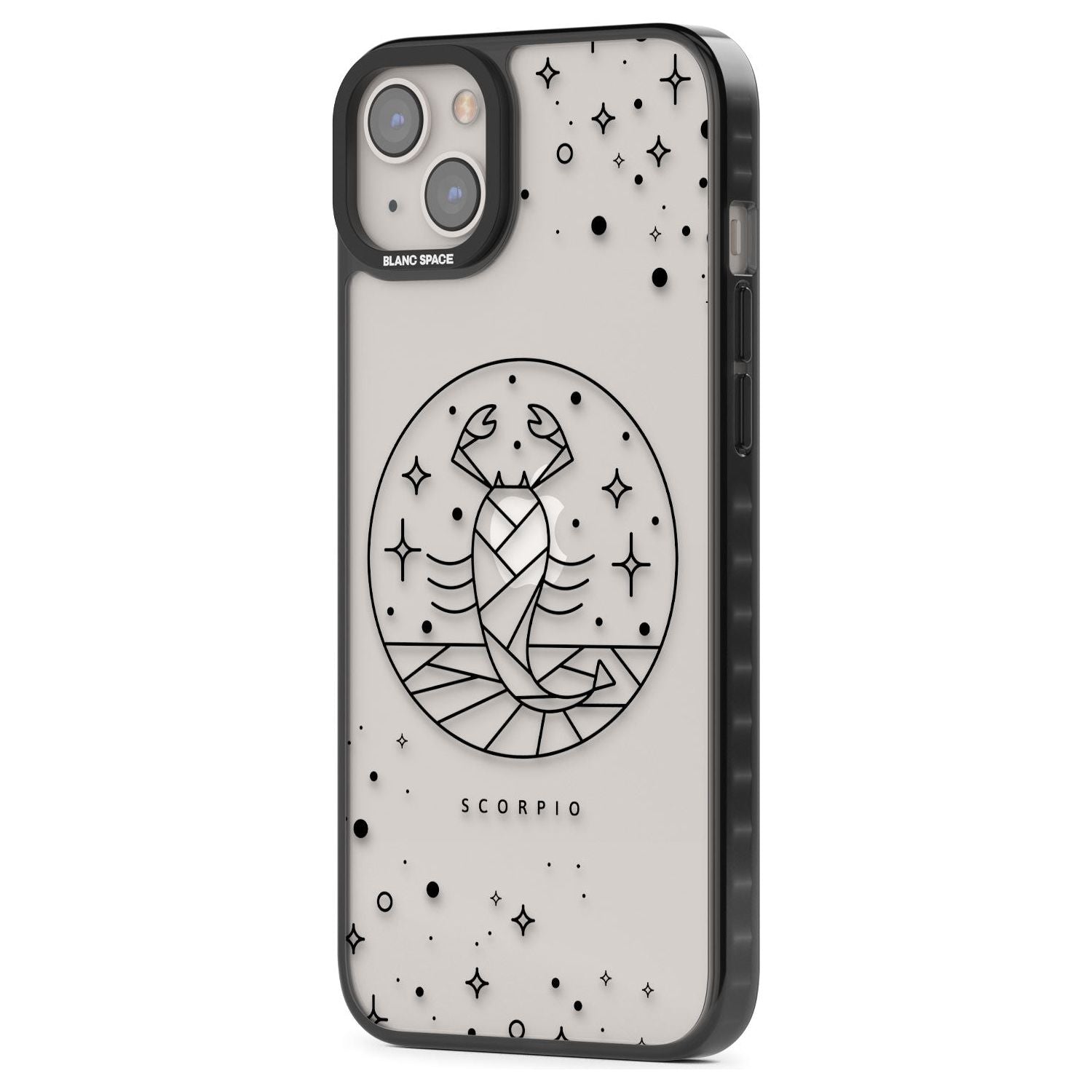 Scorpio Emblem Cosmic Design