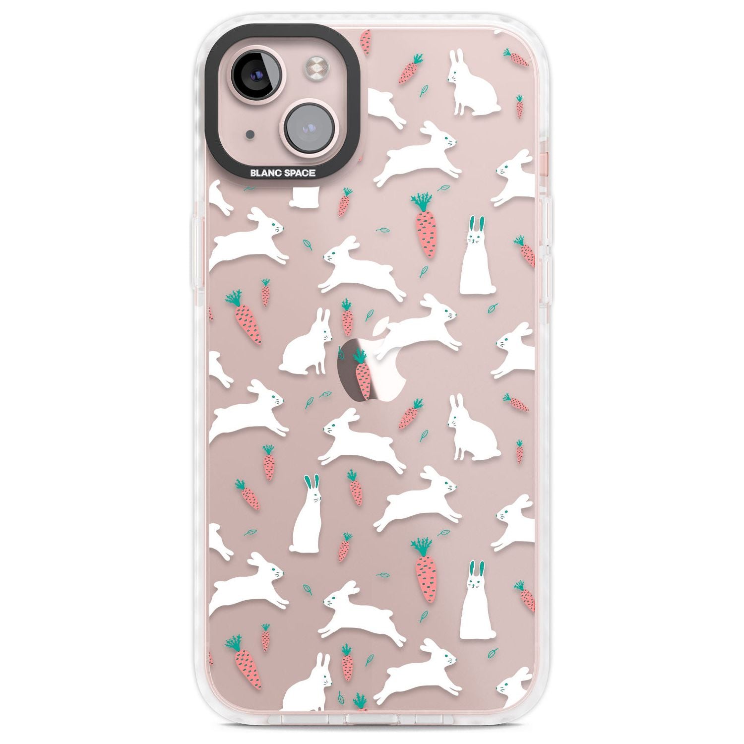 White Bunnies And Carrots