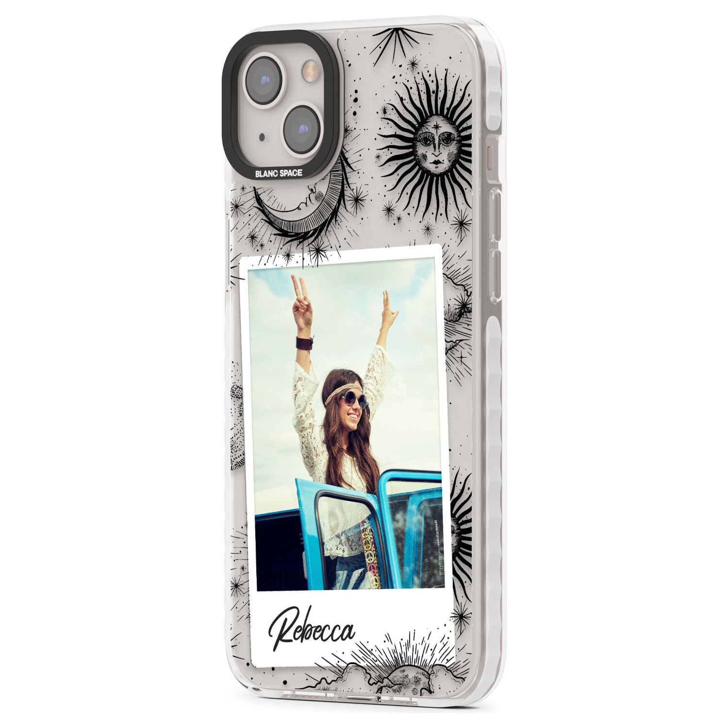 Personalised Snake Instant PhotoPhone Case for iPhone 14 Plus