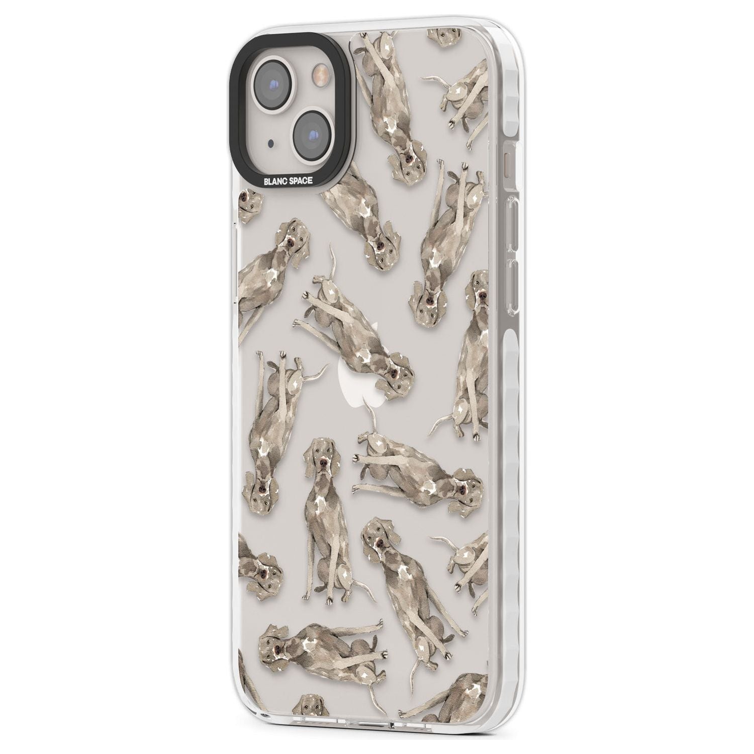 Weimaraner Watercolor Dog