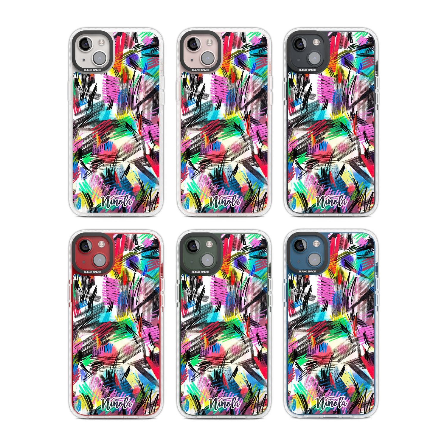 Wild Strokes Rainbow