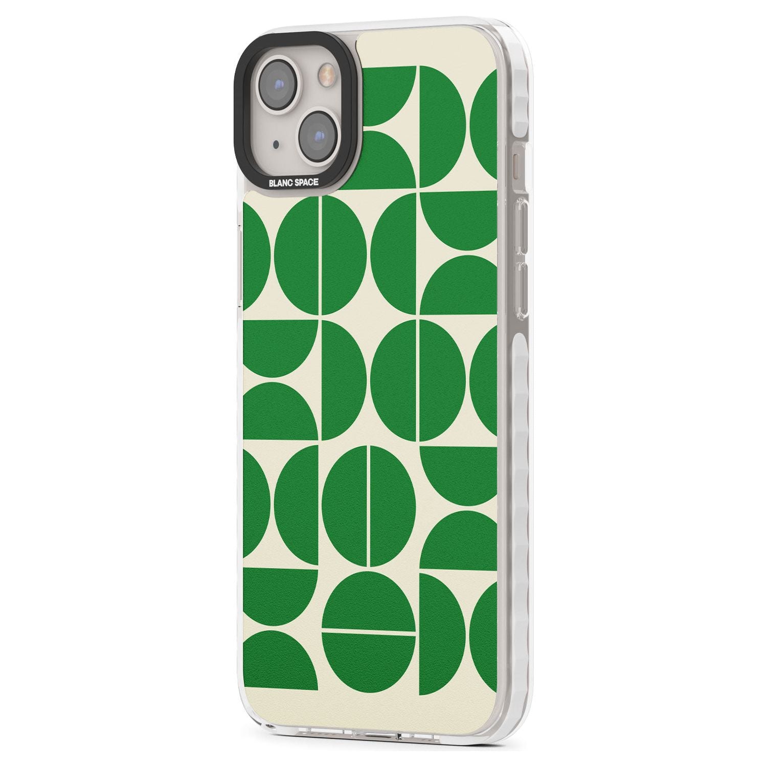 White Stars on Clear Phone Case for iPhone 14 Plus