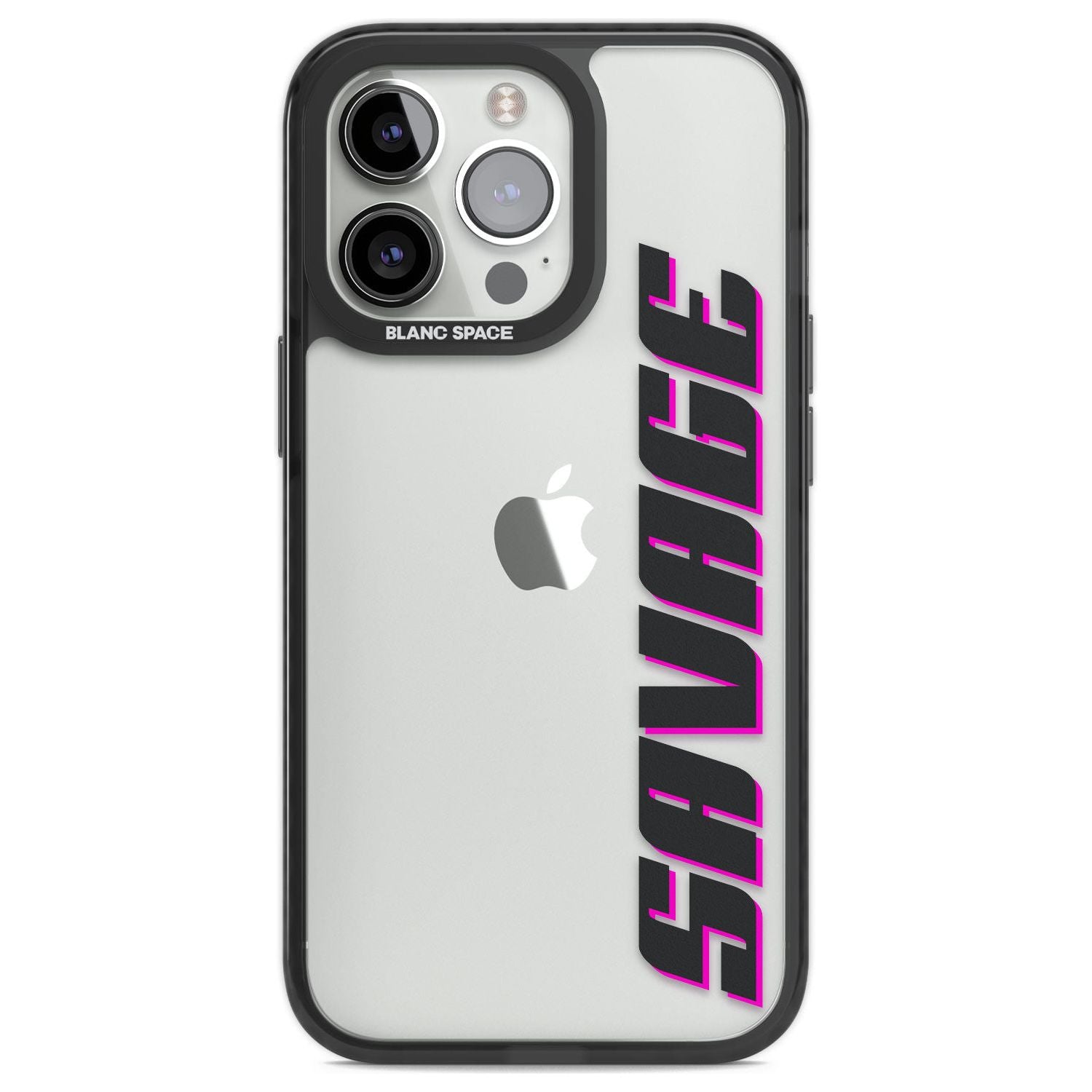 Personalised Clear Text 4C Custom Phone Case iPhone 13 Pro / Black Impact Case,iPhone 14 Pro / Black Impact Case,iPhone 15 Pro Max / Black Impact Case,iPhone 15 Pro / Black Impact Case Blanc Space