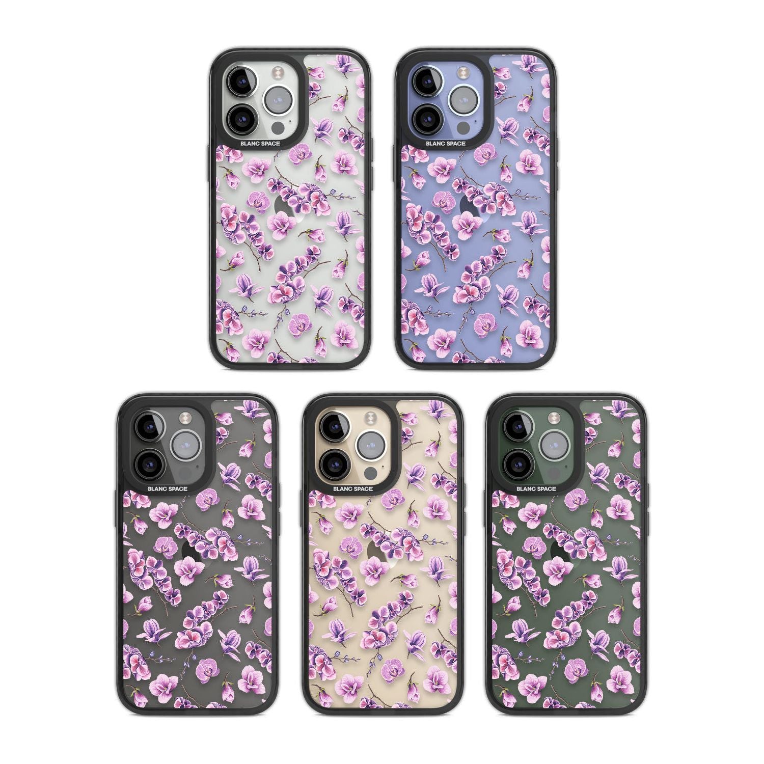 Purple Orchids Floral