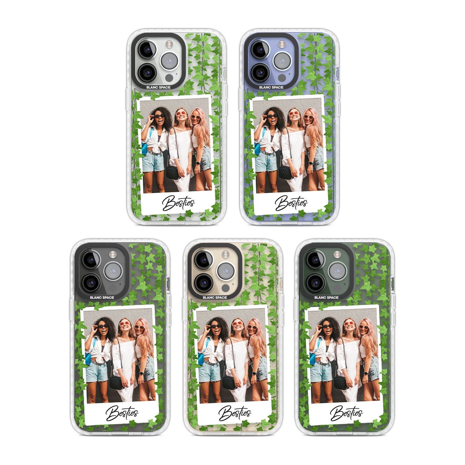 Personalised Snake Instant PhotoPhone Case for iPhone 14 Pro