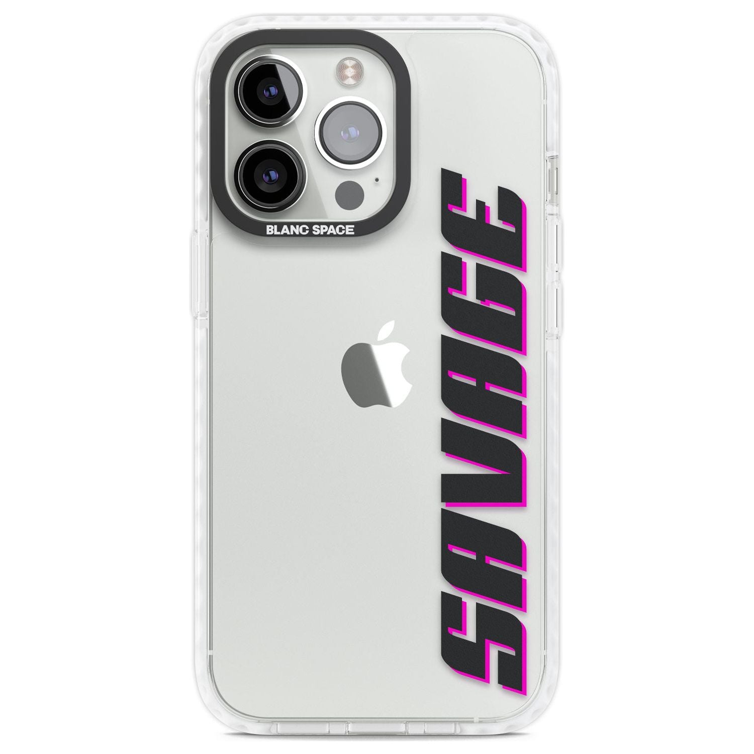 Personalised Clear Text 4C Custom Phone Case iPhone 13 Pro / Impact Case,iPhone 14 Pro / Impact Case,iPhone 15 Pro Max / Impact Case,iPhone 15 Pro / Impact Case Blanc Space