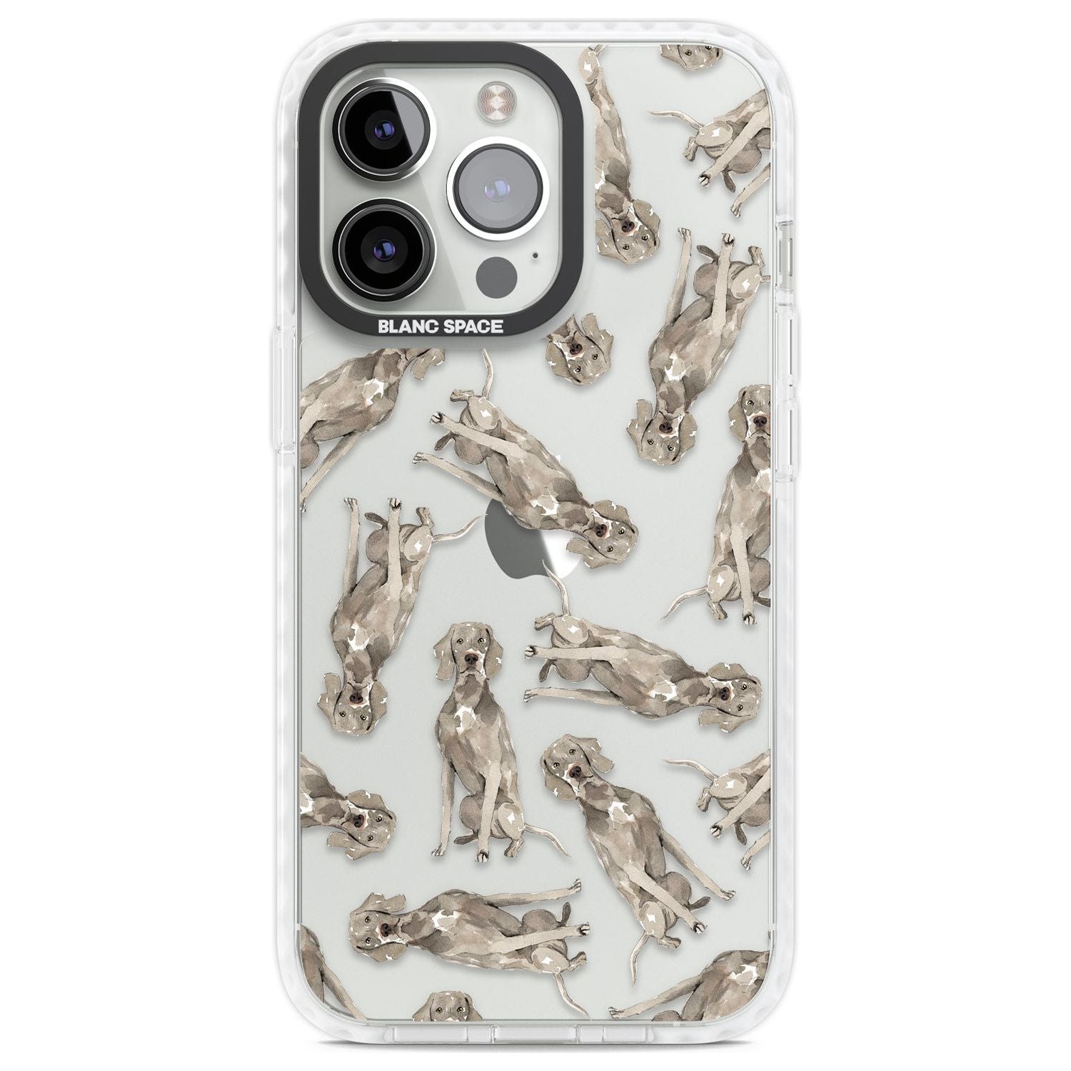 Weimaraner Watercolor Dog