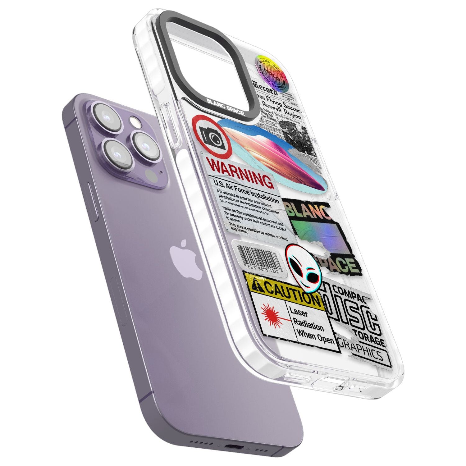 Electric Vibes Phone Case for iPhone 14 Pro