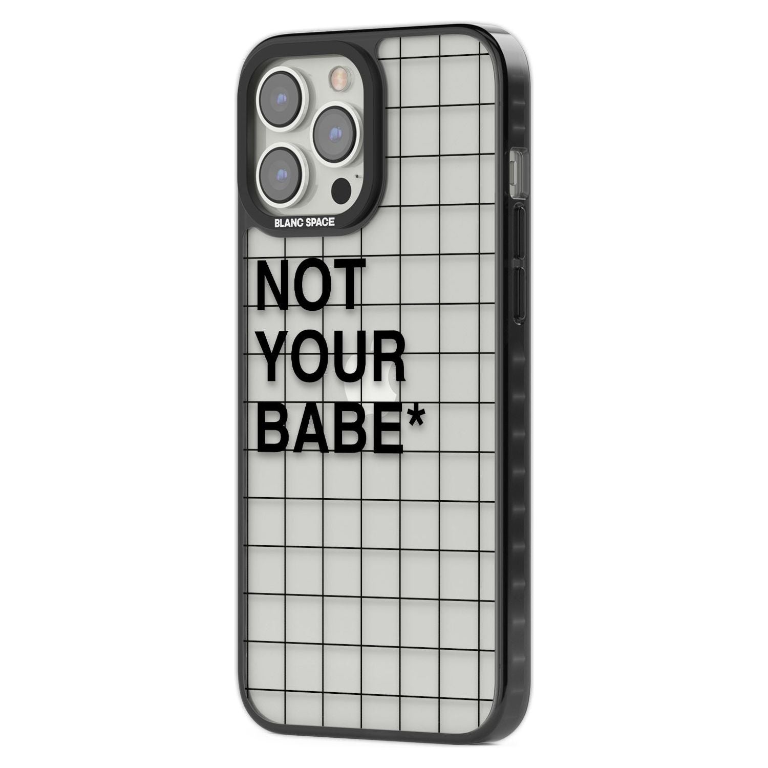 Grid Pattern Not Your Babe Phone Case iPhone 15 Pro Max / Black Impact Case,iPhone 15 Plus / Black Impact Case,iPhone 15 Pro / Black Impact Case,iPhone 15 / Black Impact Case,iPhone 15 Pro Max / Impact Case,iPhone 15 Plus / Impact Case,iPhone 15 Pro / Impact Case,iPhone 15 / Impact Case,iPhone 15 Pro Max / Magsafe Black Impact Case,iPhone 15 Plus / Magsafe Black Impact Case,iPhone 15 Pro / Magsafe Black Impact Case,iPhone 15 / Magsafe Black Impact Case,iPhone 14 Pro Max / Black Impact Case,iPhone 14 Plus /