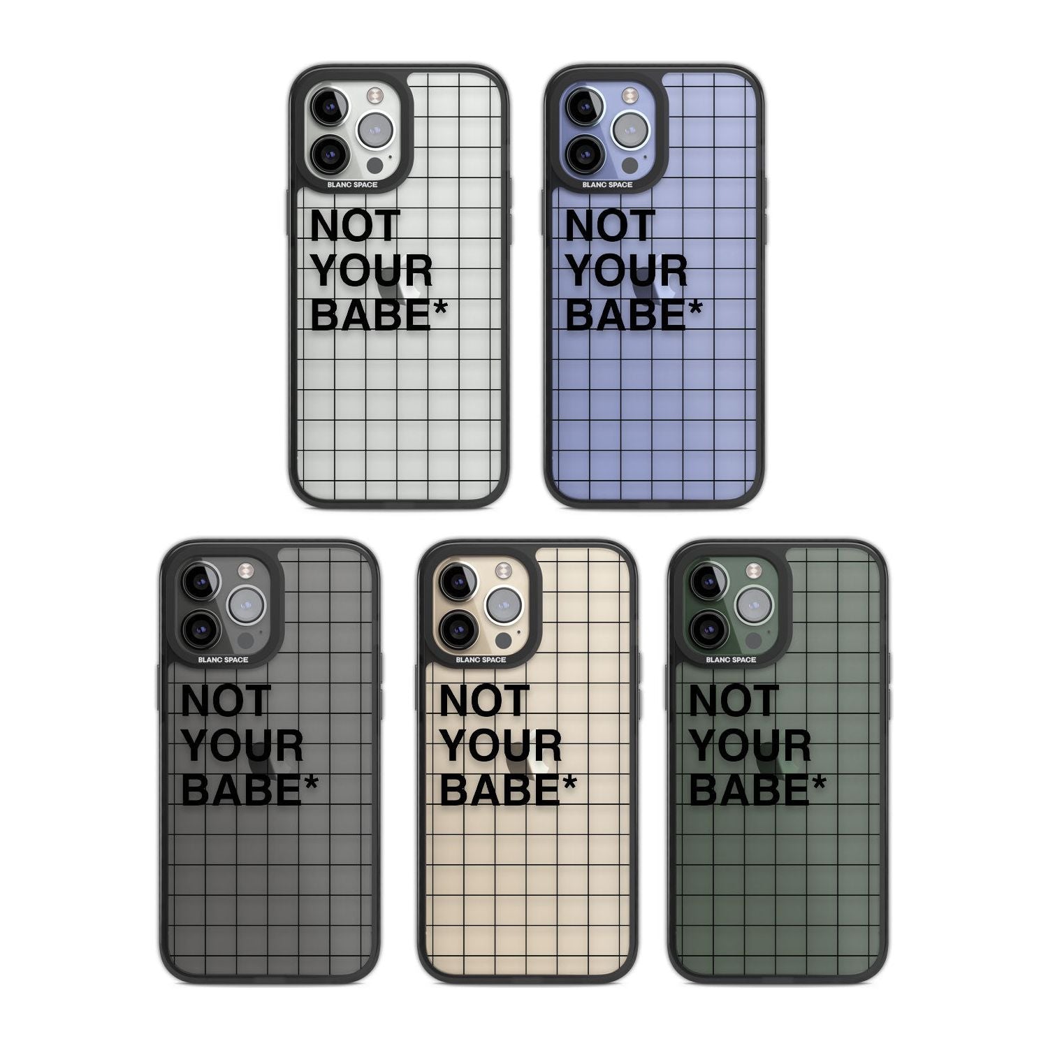 Grid Pattern Not Your Babe Phone Case iPhone 15 Pro Max / Black Impact Case,iPhone 15 Plus / Black Impact Case,iPhone 15 Pro / Black Impact Case,iPhone 15 / Black Impact Case,iPhone 15 Pro Max / Impact Case,iPhone 15 Plus / Impact Case,iPhone 15 Pro / Impact Case,iPhone 15 / Impact Case,iPhone 15 Pro Max / Magsafe Black Impact Case,iPhone 15 Plus / Magsafe Black Impact Case,iPhone 15 Pro / Magsafe Black Impact Case,iPhone 15 / Magsafe Black Impact Case,iPhone 14 Pro Max / Black Impact Case,iPhone 14 Plus /