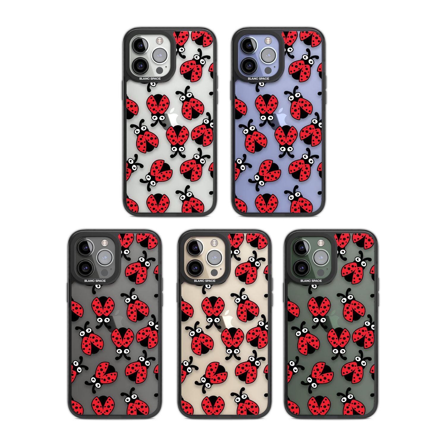 Ladybug PatternPhone Case for iPhone 14 Pro Max