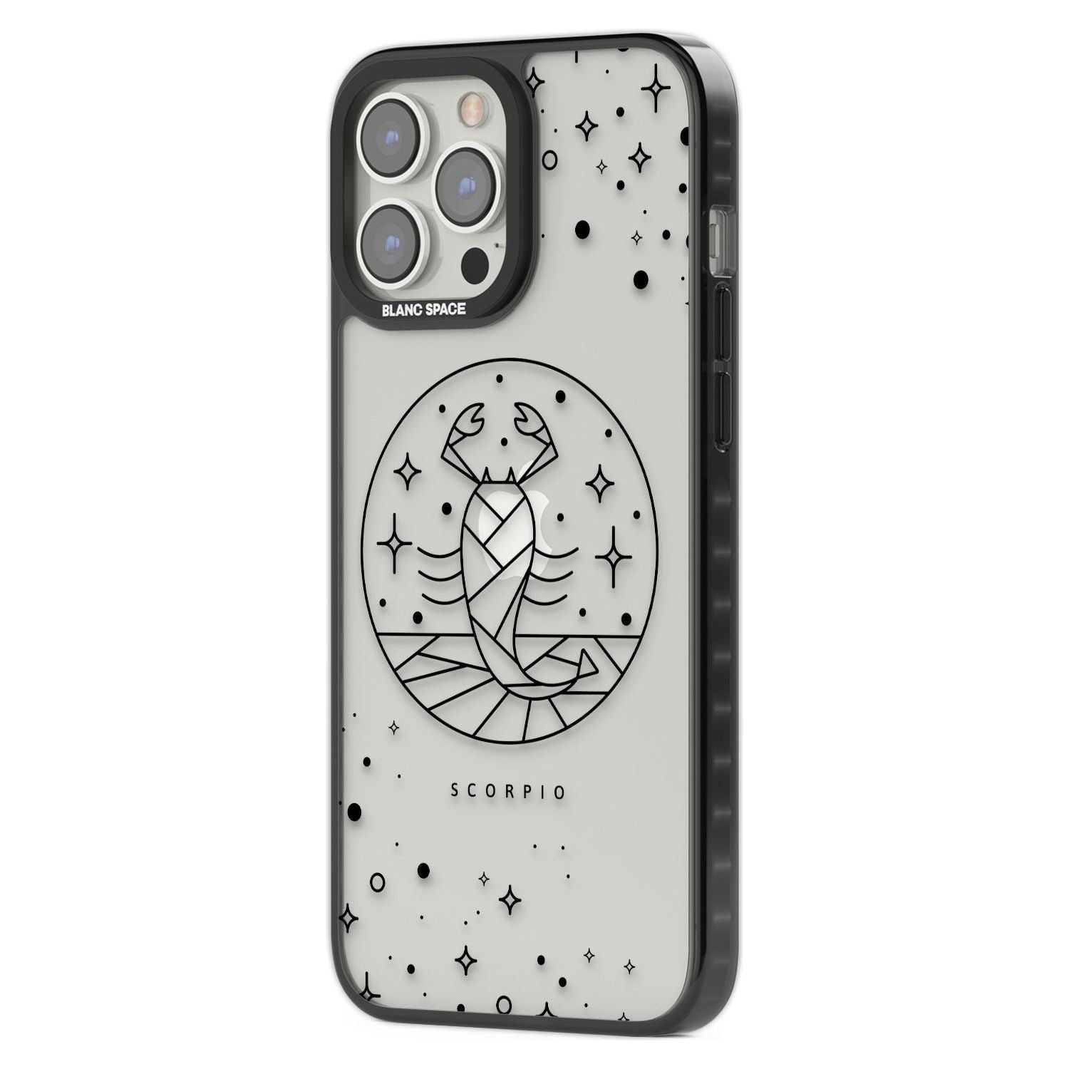 Scorpio Emblem Cosmic Design