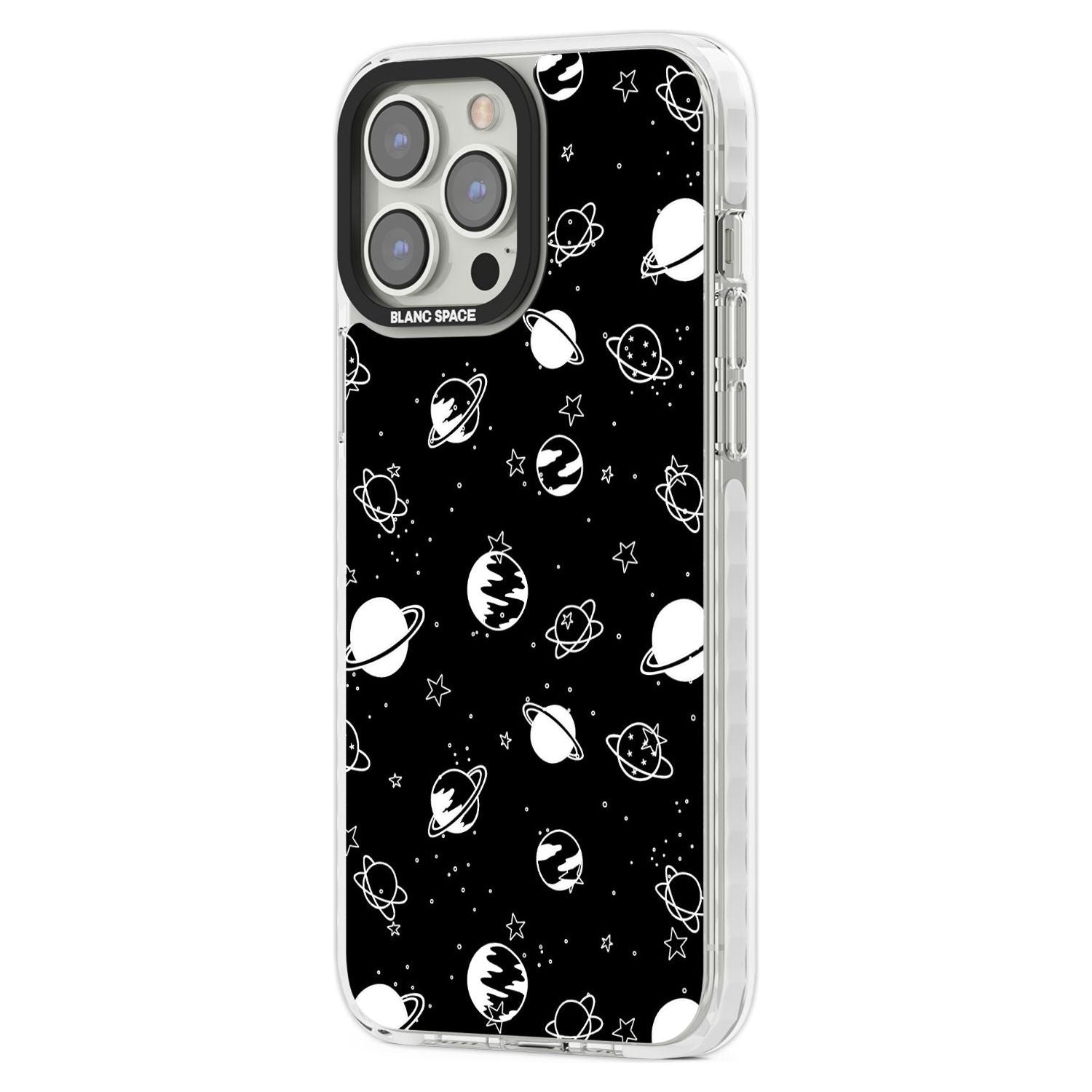 White Planets On Black