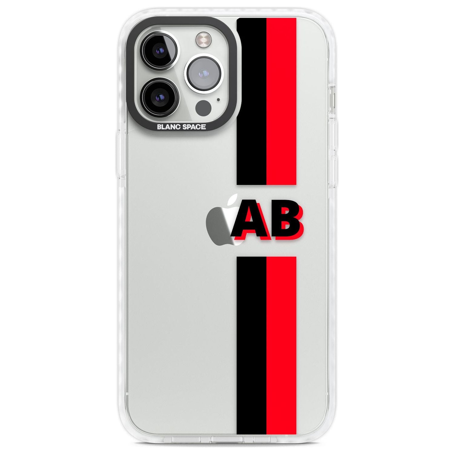 Personalised Clear Text 6C Custom Phone Case iPhone 13 Pro Max / Impact Case,iPhone 14 Pro Max / Impact Case Blanc Space