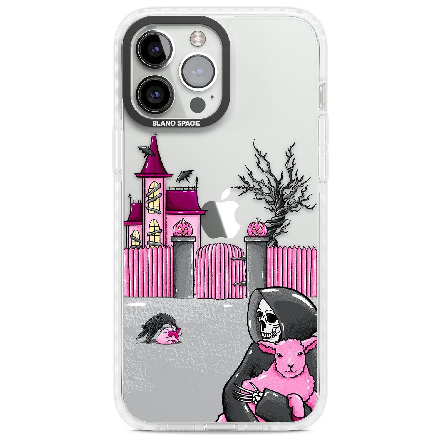 Left With My Heart Phone Case iPhone 13 Pro Max / Impact Case,iPhone 14 Pro Max / Impact Case Blanc Space