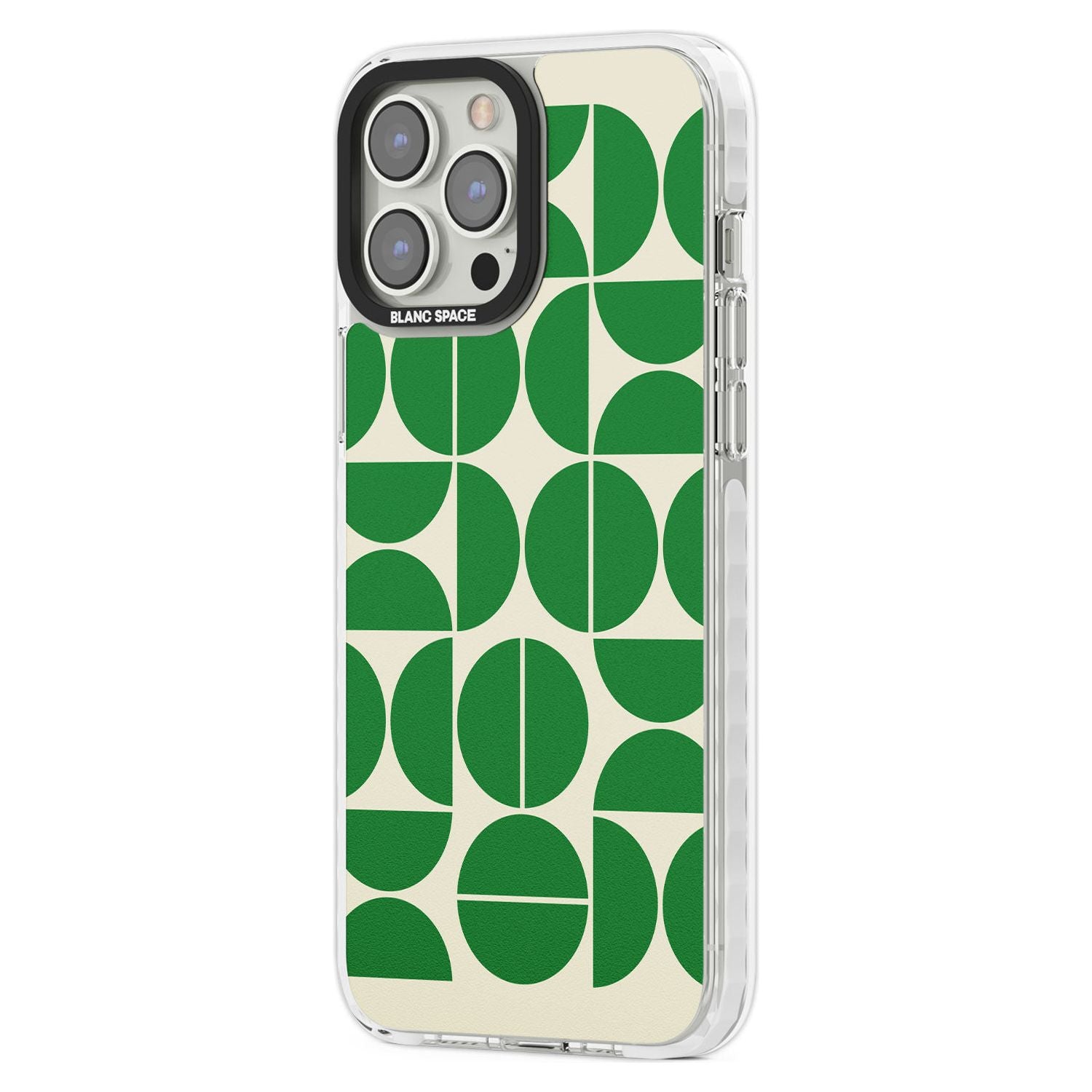 White Stars on Clear Phone Case for iPhone 14 Pro Max