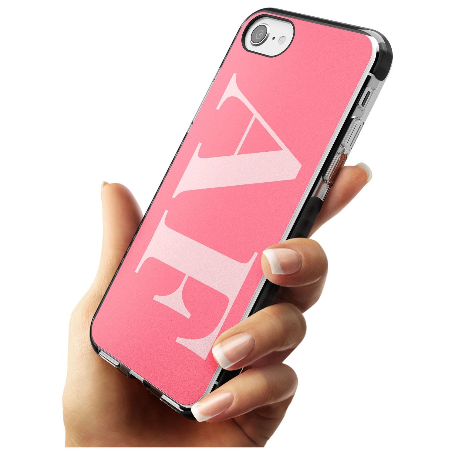 Light & Dark Pink Personalised iPhone Case Custom Phone Case - Case Warehouse