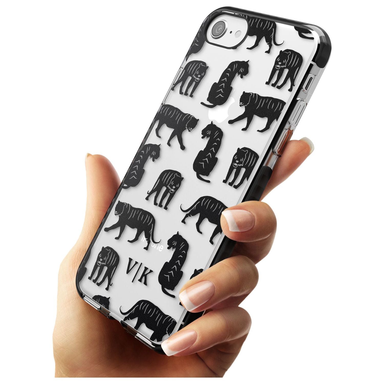 Tiger Silhouettes iPhone Case Custom Phone Case - Case Warehouse