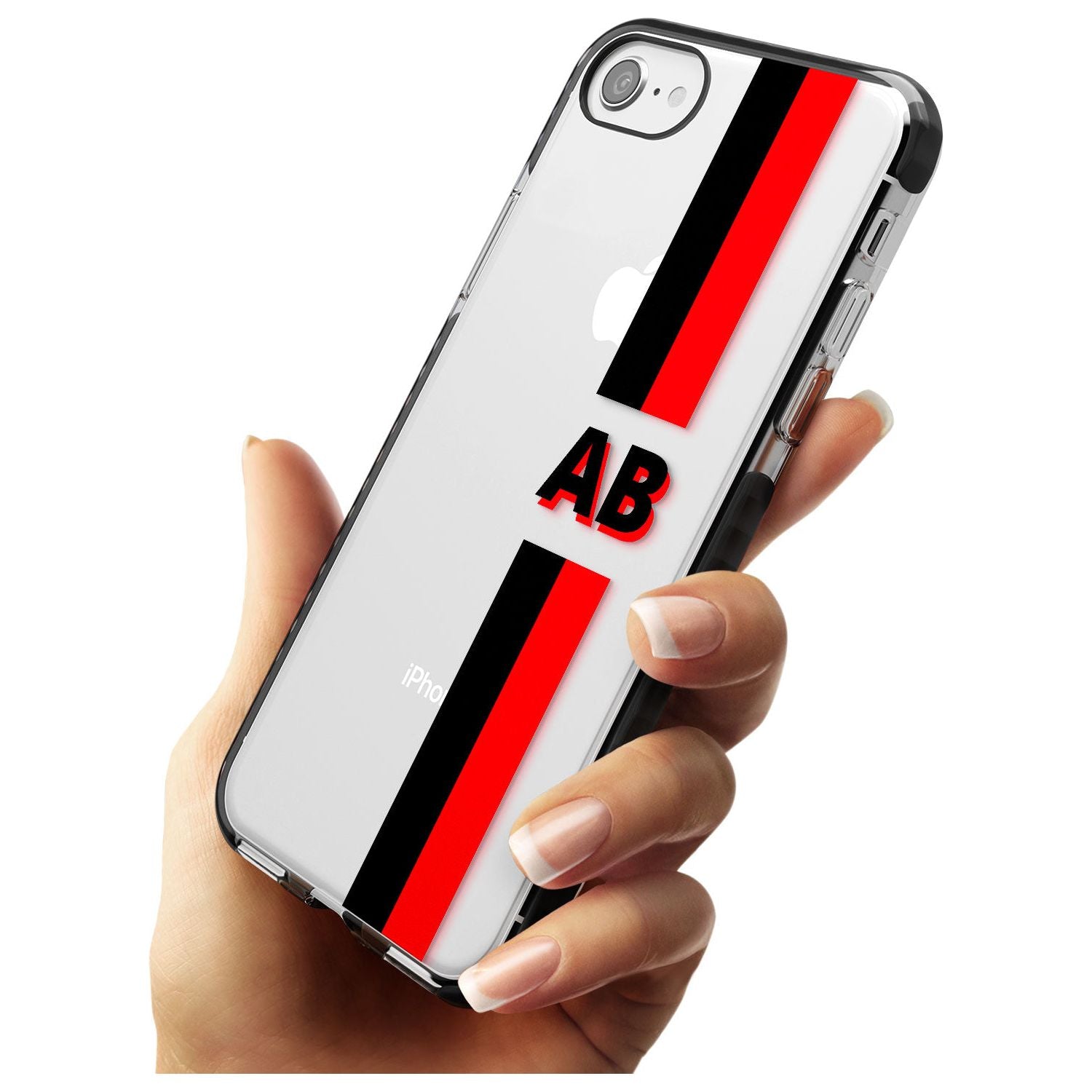 Custom Iphone Case 6C Pink Fade Impact Phone Case for iPhone SE 8 7 Plus