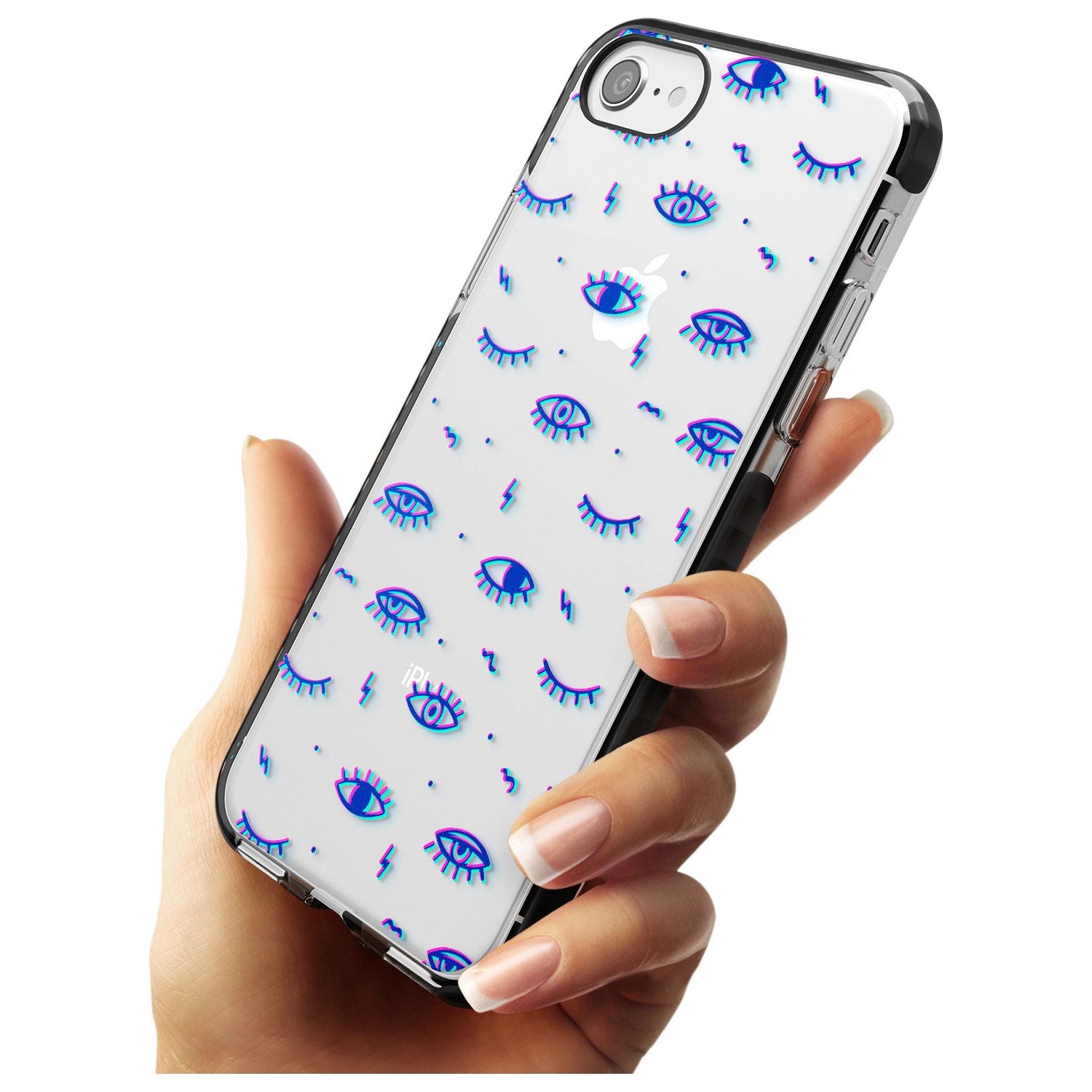 Duotone Psychedelic Eyes Phone Case - Case Warehouse