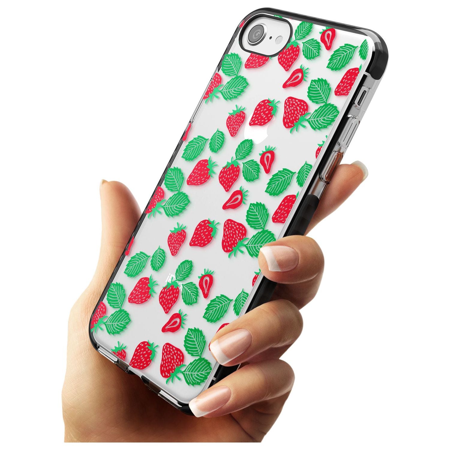 Strawberry Pattern iPhone Case Phone Case - Case Warehouse