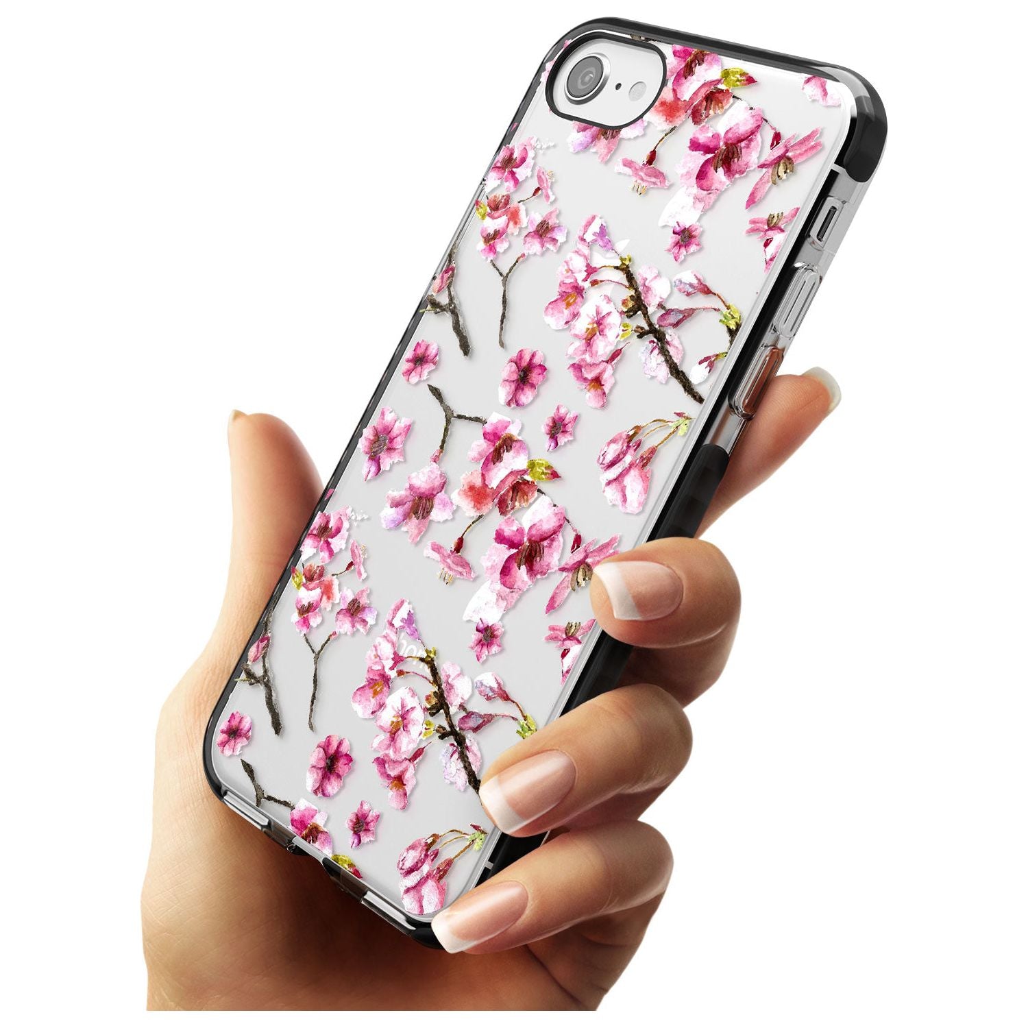 Sakura Watercolour iPhone Case Phone Case - Case Warehouse