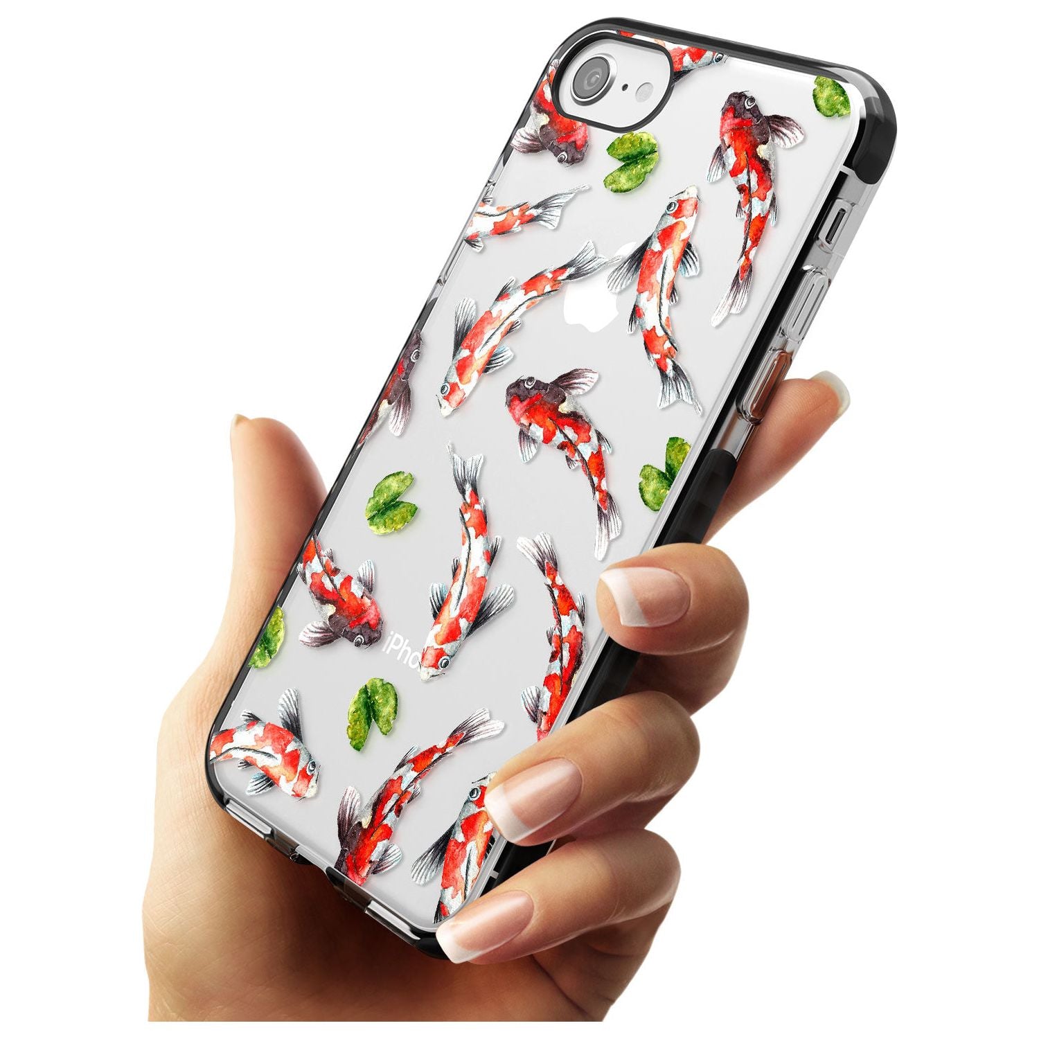 Koi Fish Japanese Watercolour iPhone Case Phone Case - Case Warehouse