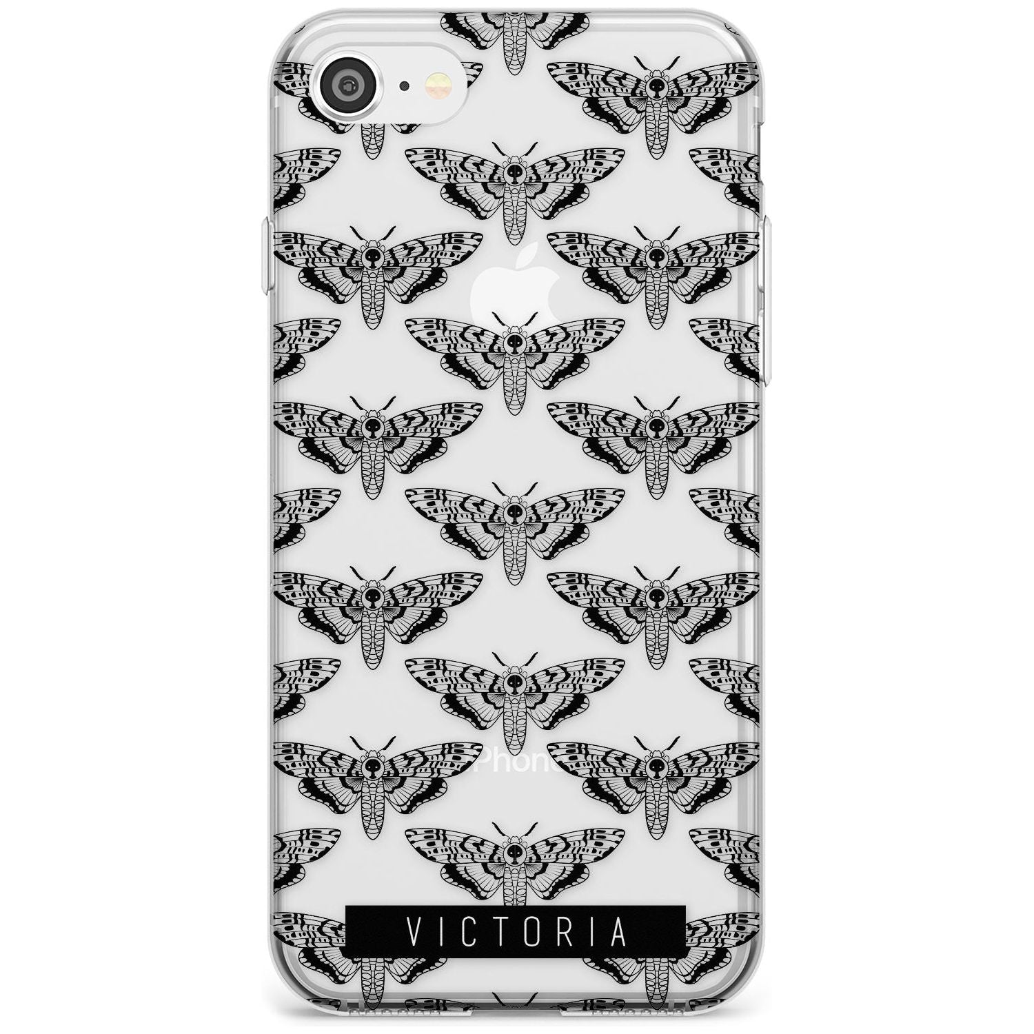 Customised Hawk Moth Pattern iPhone Case Slim Case Custom Phone Case - Case Warehouse