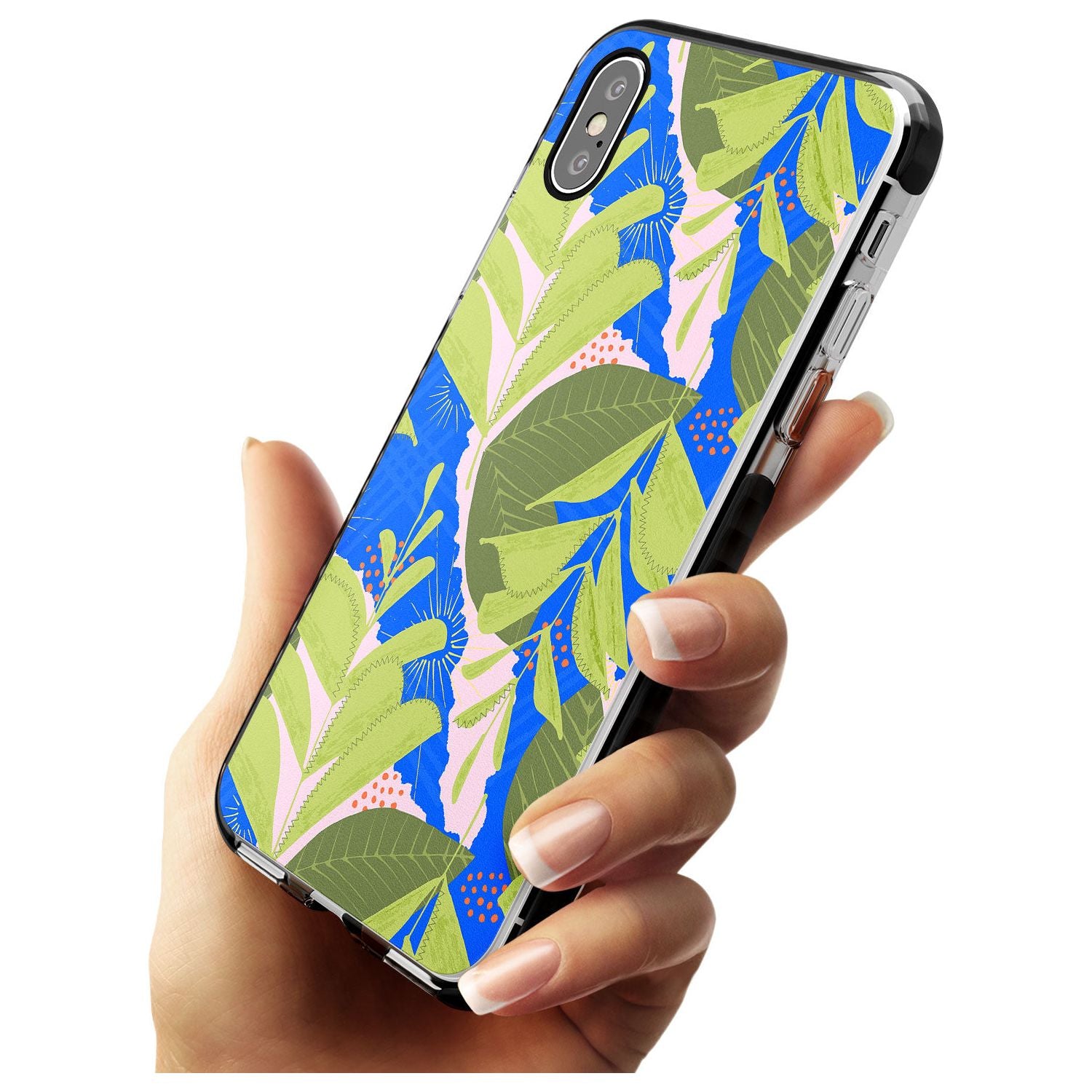 Fern Leaves Abstract Pattern iPhone Case Phone Case - Case Warehouse