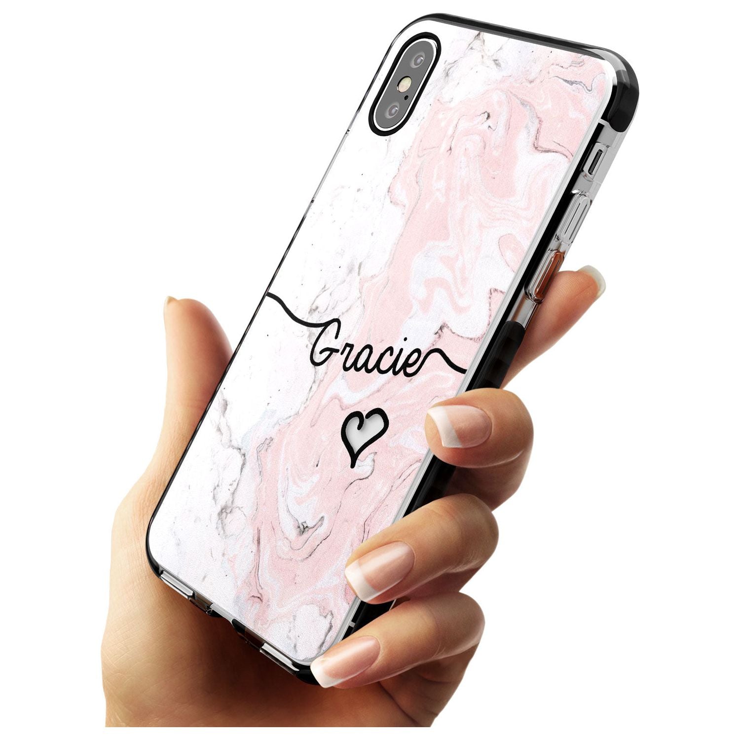 Pink Marble iPhone Case Custom Phone Case - Case Warehouse