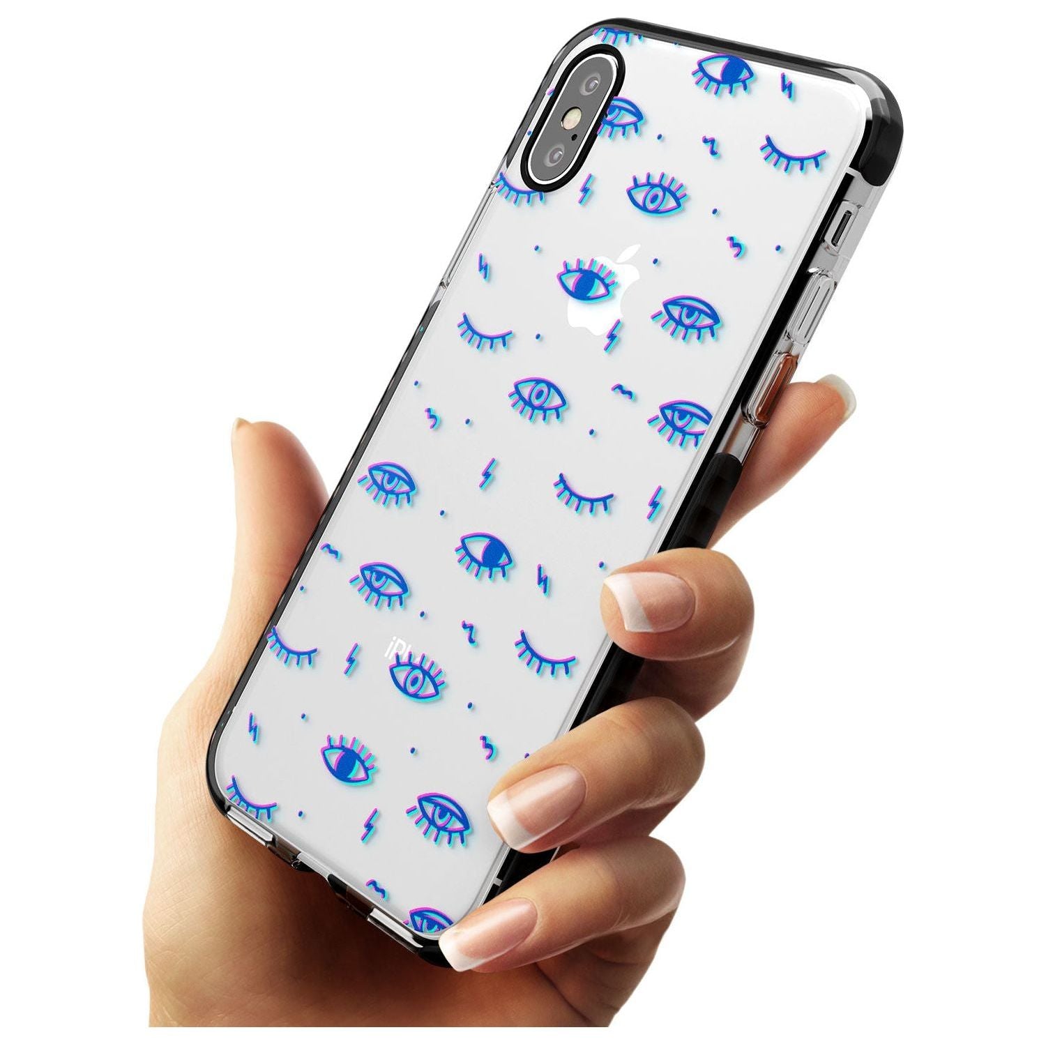Duotone Psychedelic Eyes Phone Case - Case Warehouse