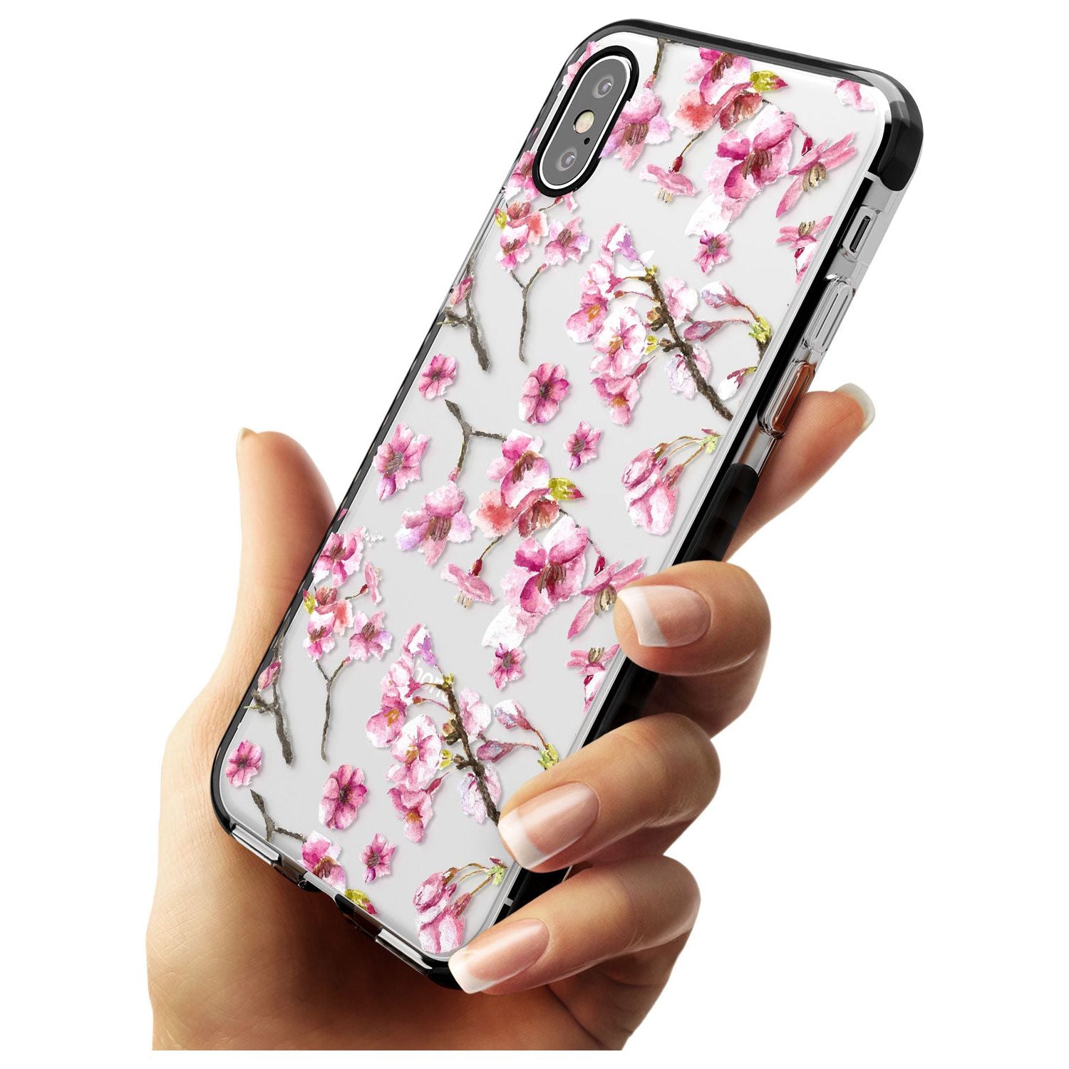 Sakura Watercolour iPhone Case Phone Case - Case Warehouse