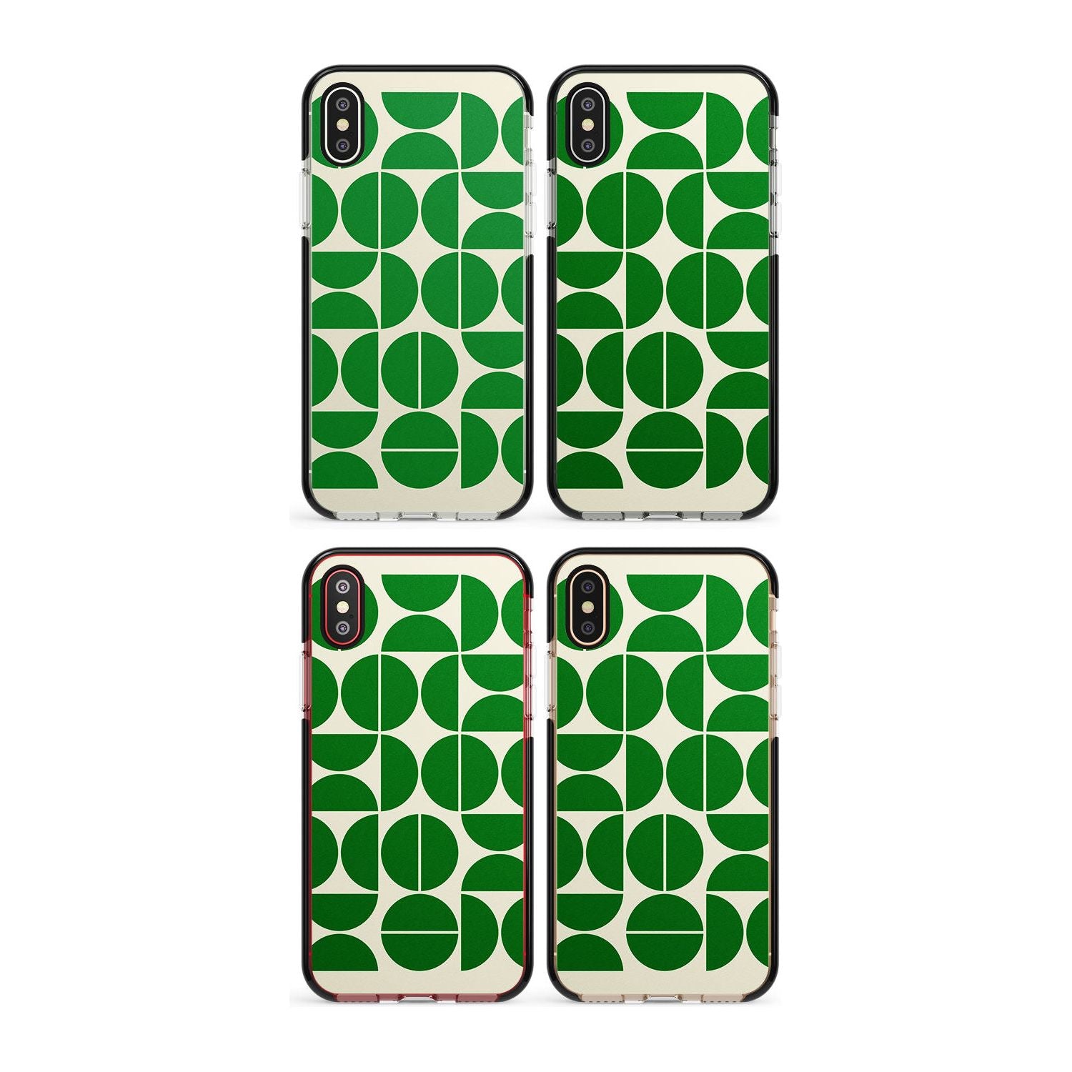 White Stars on Clear Phone Case for iPhone X XS Max XR