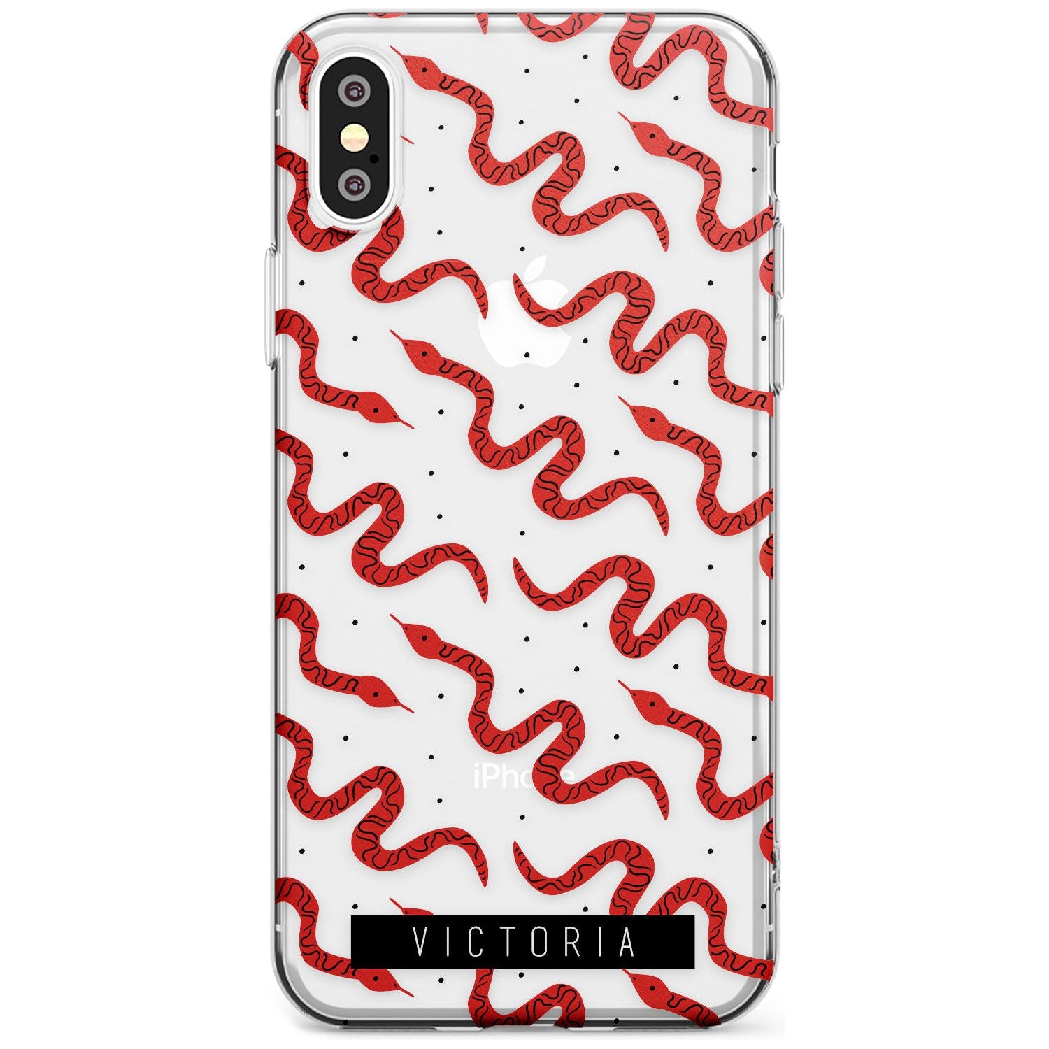 Customised Snake Pattern iPhone Case Slim Case Custom Phone Case - Case Warehouse