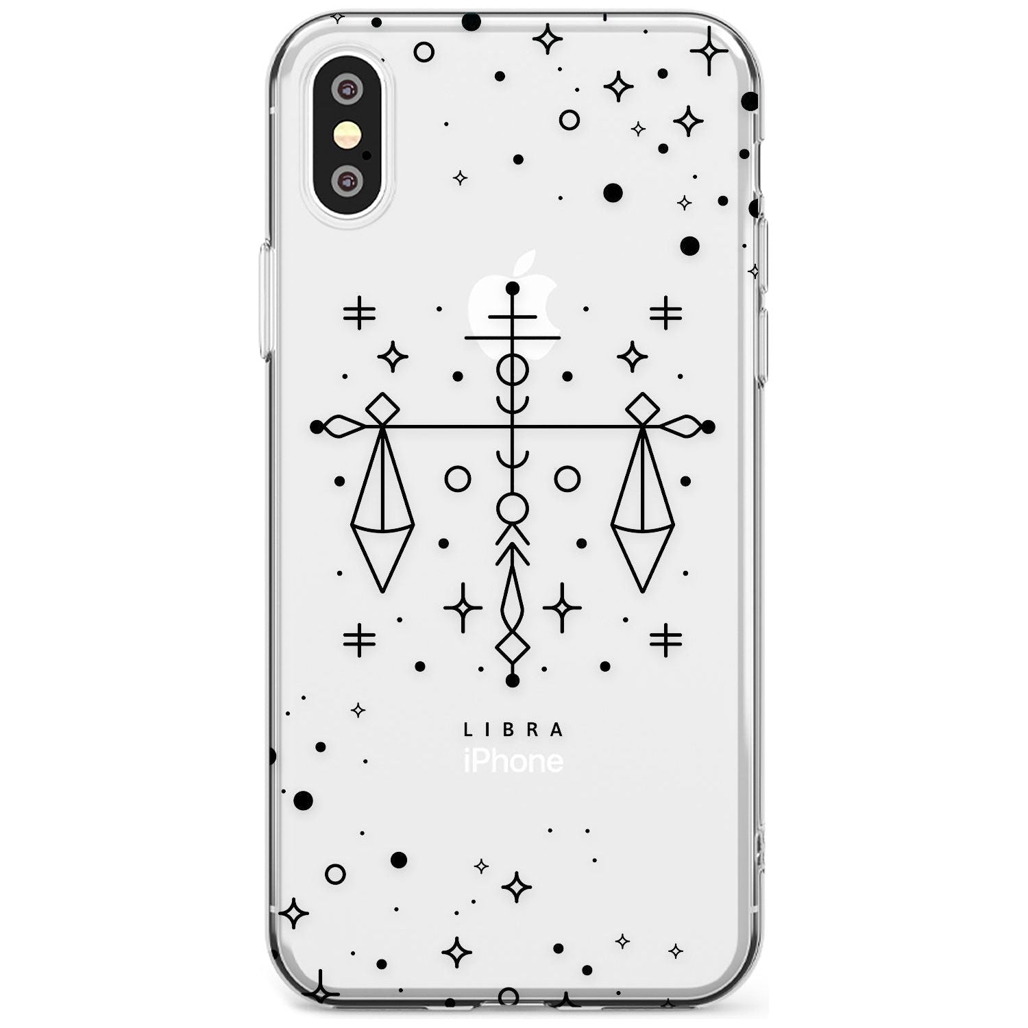 Libra Emblem - Transparent Design Slim TPU Phone Case Warehouse X XS Max XR