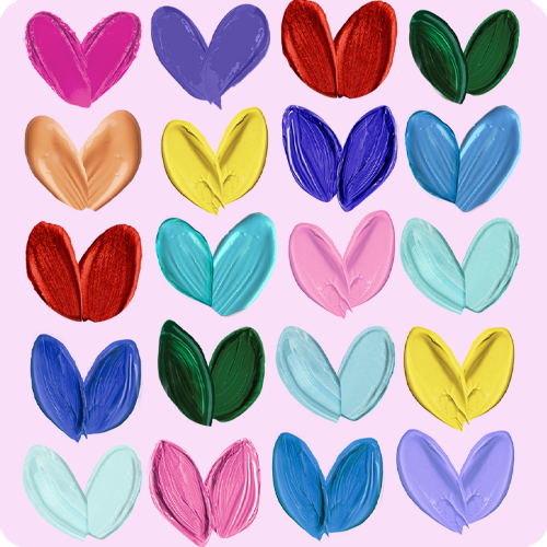 Hearts iPhone Cases