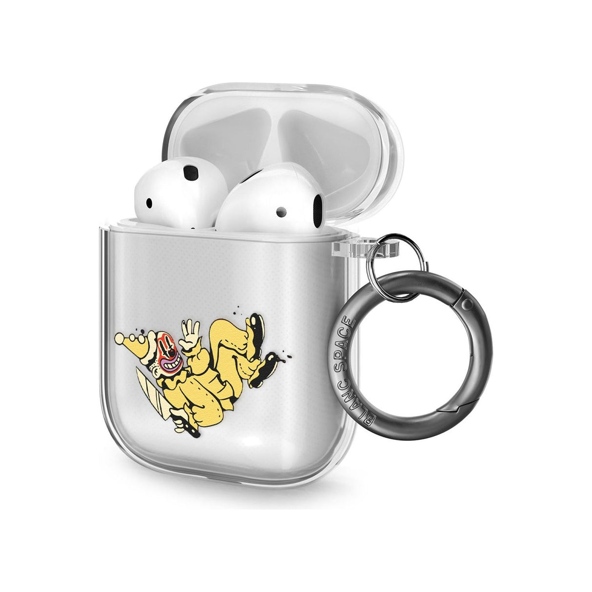 Retro Halloween Clown Pattern AirPods Case (2nd Generation)