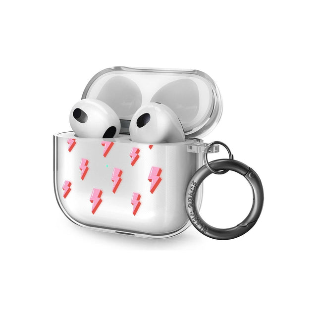 Pink Bolt Pattern AirPods Case (3rd Generation)