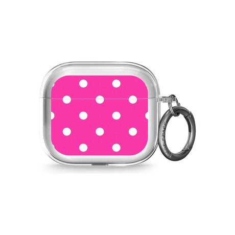 Pink Polka Dot AirPods Case (3rd Generation)