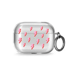 Pink Bolt Pattern AirPods Pro Case