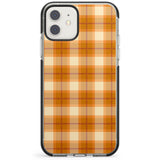 Pumpkin Plaid Impact Phone Case for iPhone 11, iphone 12