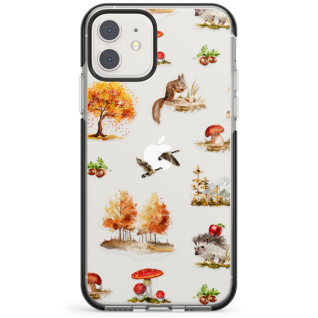 Fall Forest Friends Impact Phone Case for iPhone 11, iphone 12