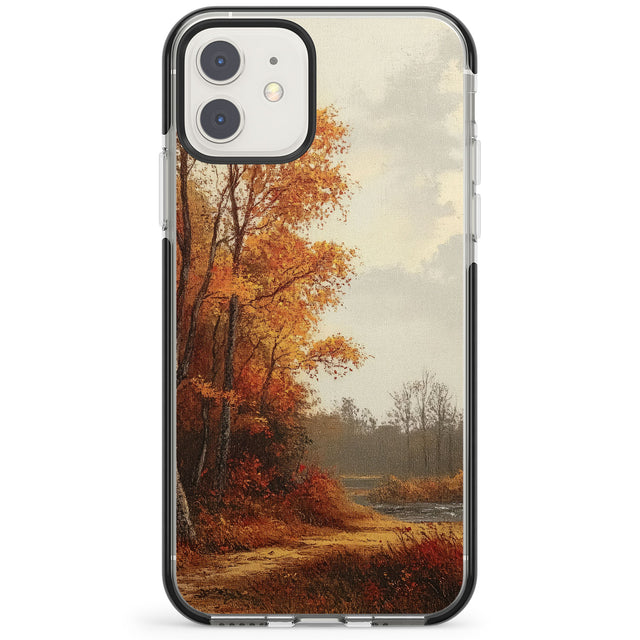 Vintage Autumn Oil Painting Impact Phone Case for iPhone 11, iphone 12