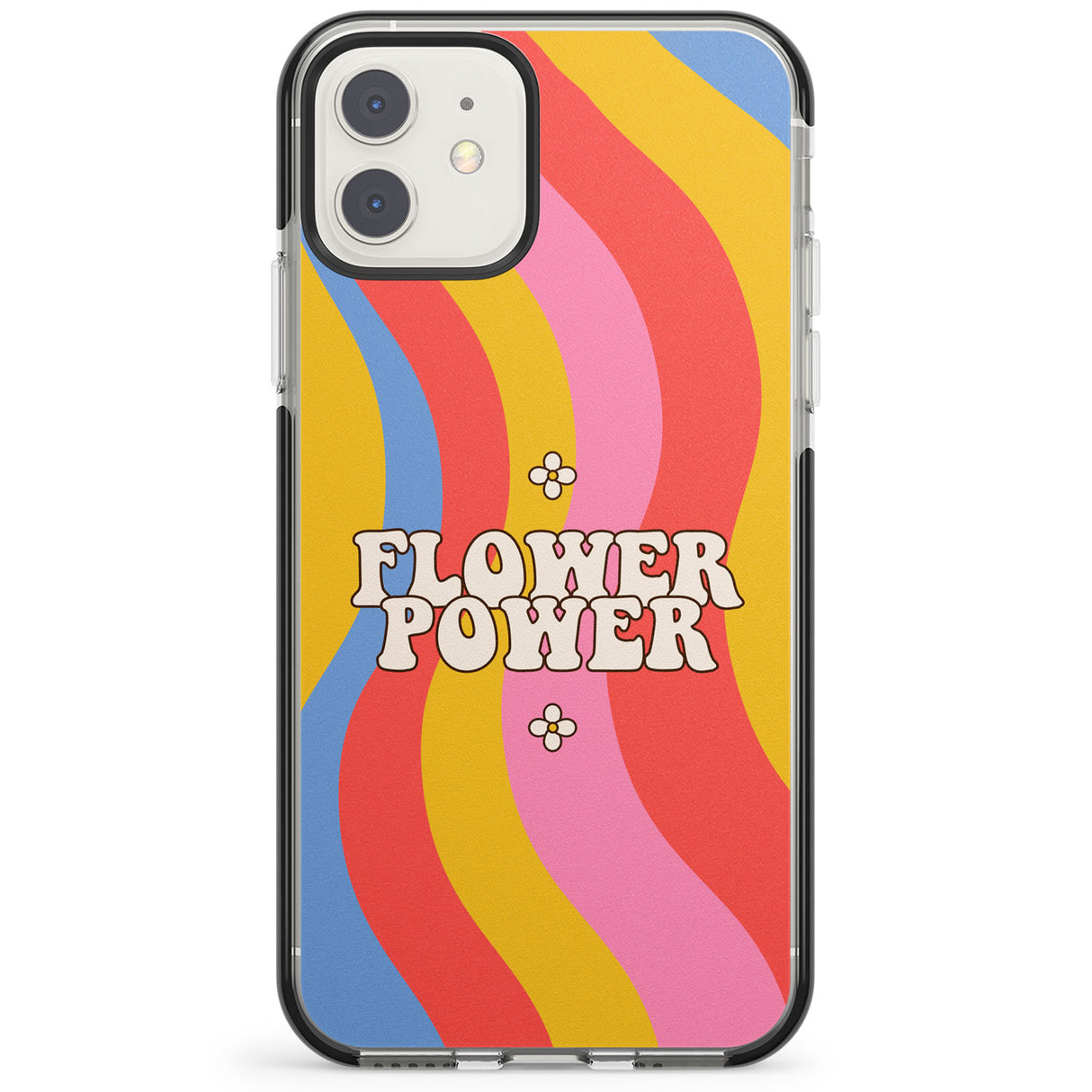 Melting Flower Power Impact Phone Case for iPhone 11, iphone 12