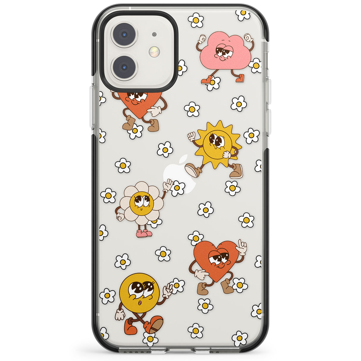 Daisies & Friends Impact Phone Case for iPhone 11, iphone 12