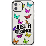 Just a Dreamer Butterfly Impact Phone Case for iPhone 11, iphone 12